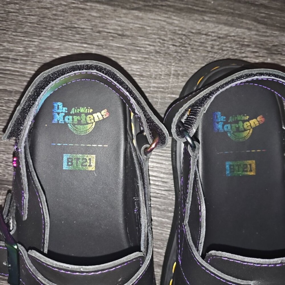 Dr Martin Jorge II BT21Black — Nappa Leather Women's 10 - Picture 5 of 7